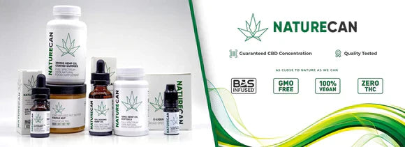 Naturecan logo and product range