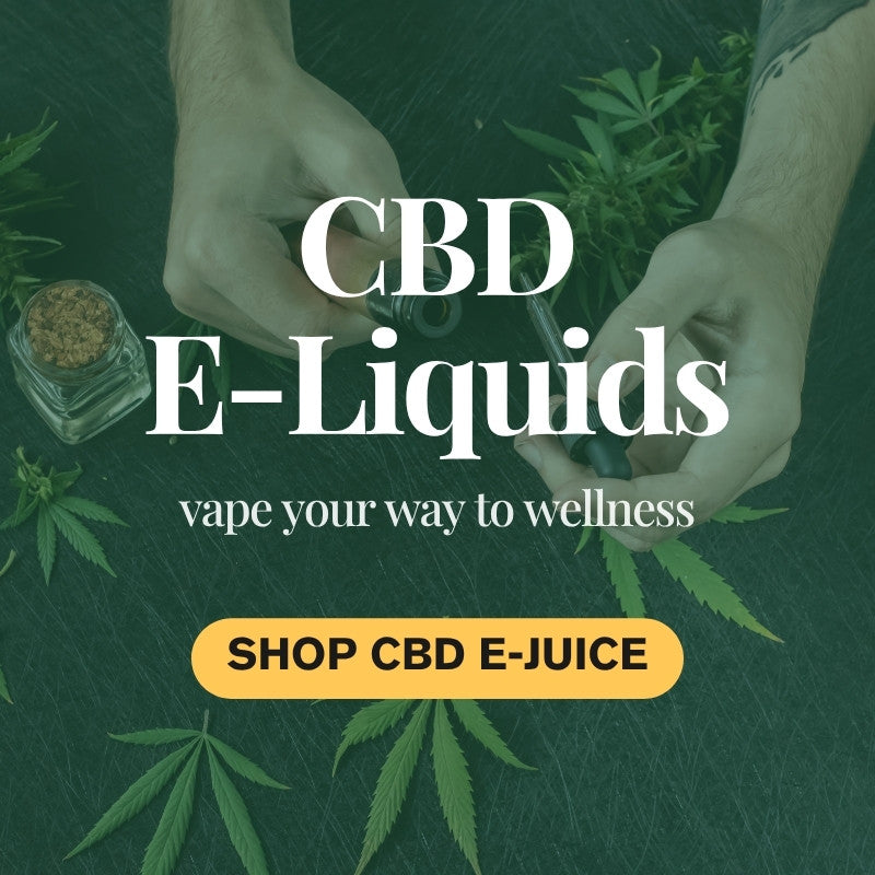CBD E-Liquids – 10mls, Shortfills & Vape-Friendly