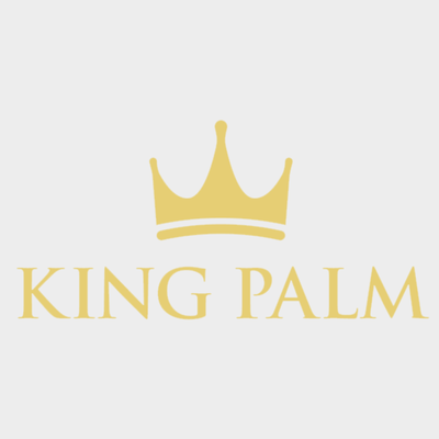 King Palm Logo – Natural Palm Leaf Rolling Wraps