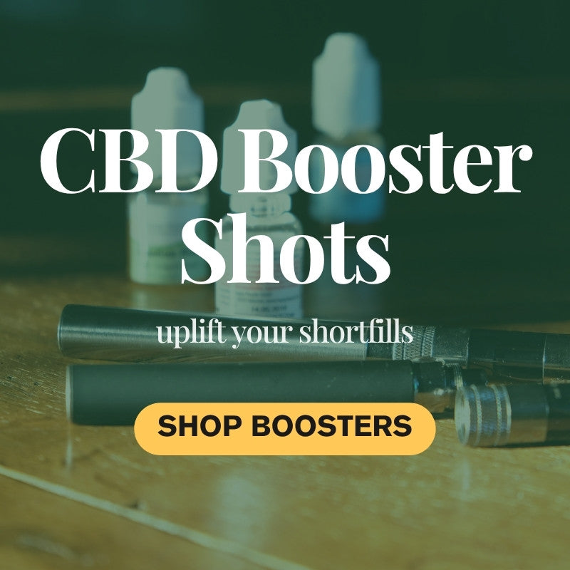 CBD Booster Shots – Perfect for Shortfill E-Liquids