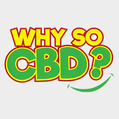 Why So CBD? Logo – Colourful Gummies, Oils & Natural CBD Products