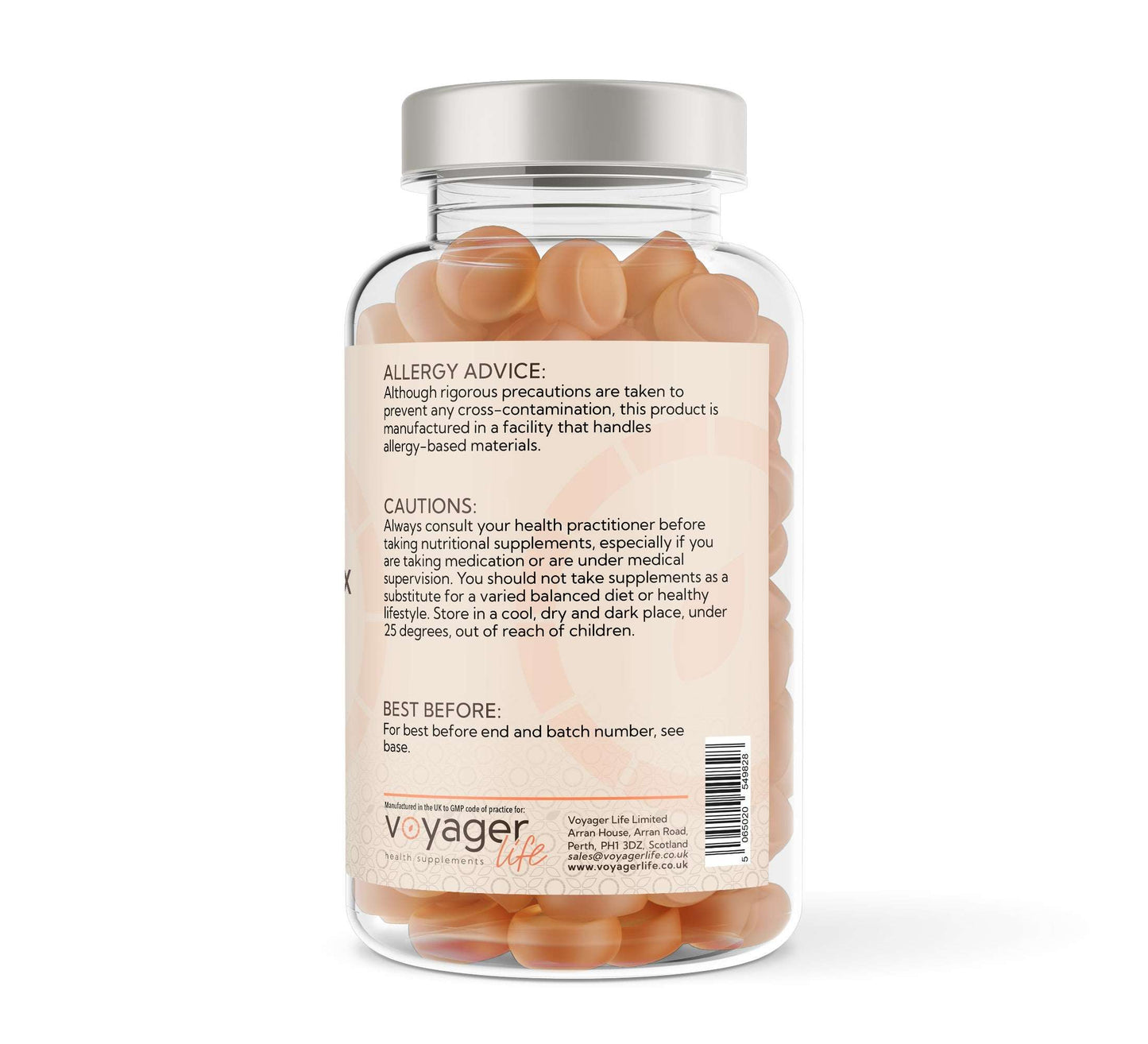 Voyager Collagen Complex - 90 Orange Flavour Gummies