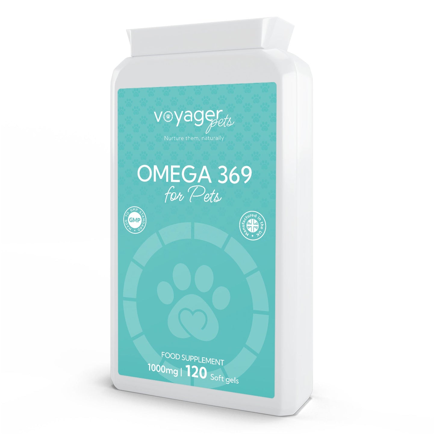 Voyager Omega 3-6-9 for Cats & Dogs - front view