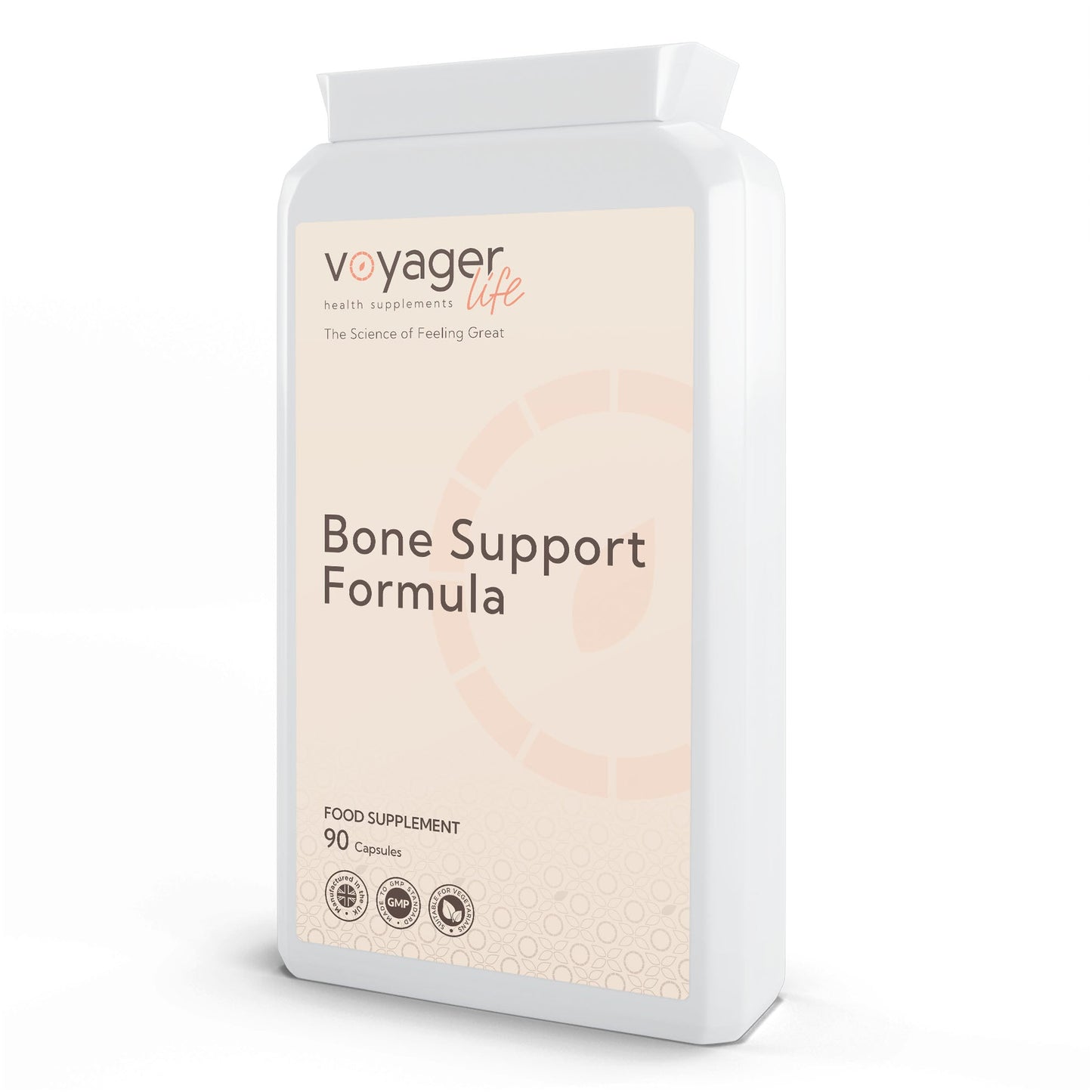 Voyager Bone Support Formula 90 Capsules - front view