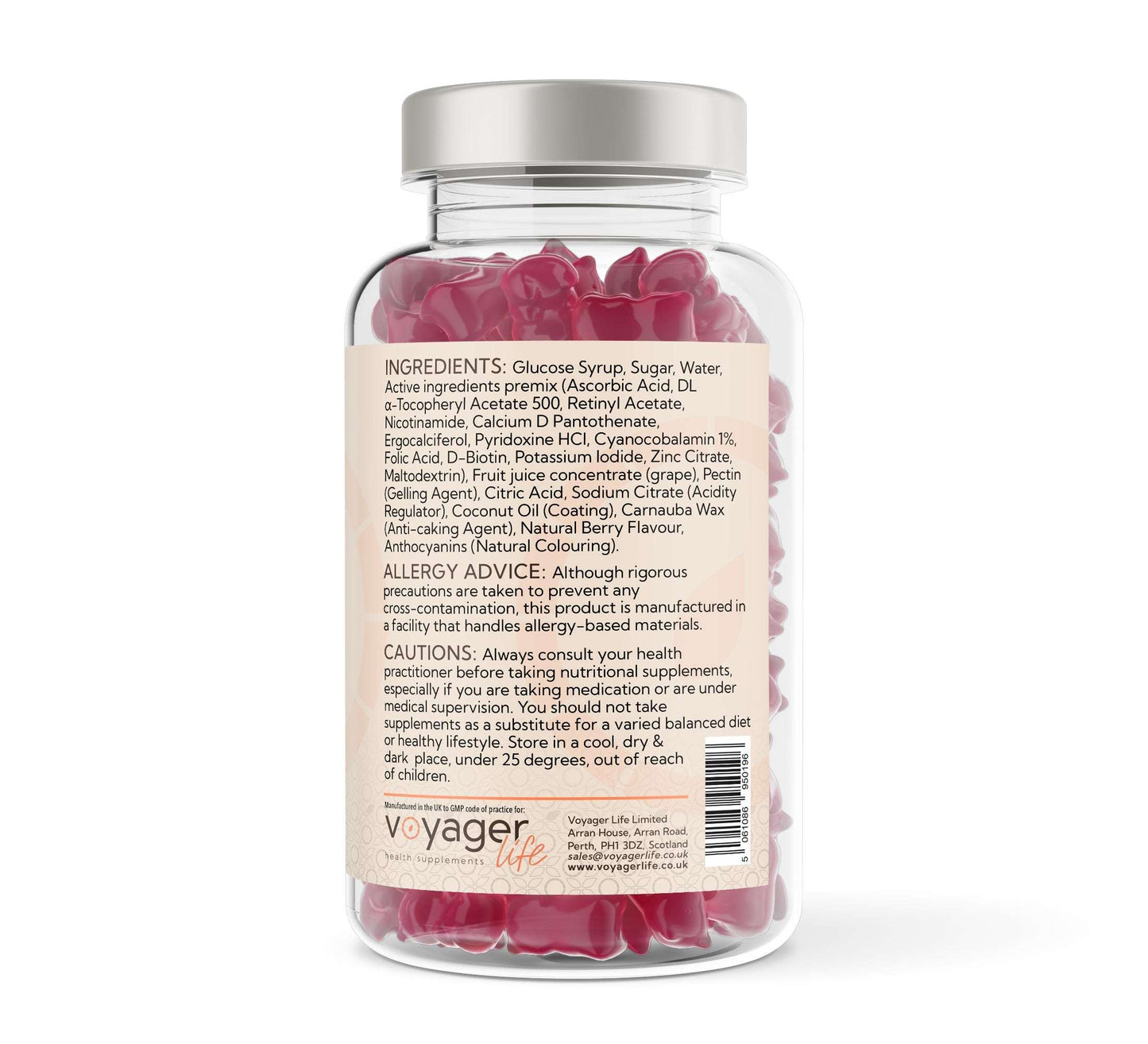 Voyager Children's Multivitamins & Minerals 150 Berry Flavoured Gummies
