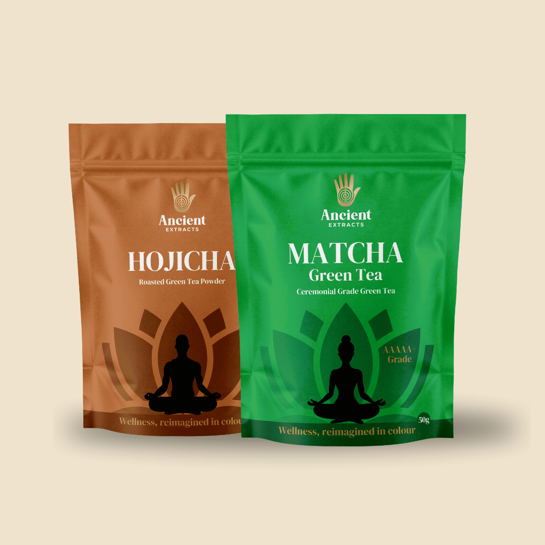 Ancient Extracts Matcha and Hojicha Ceremonial Pair