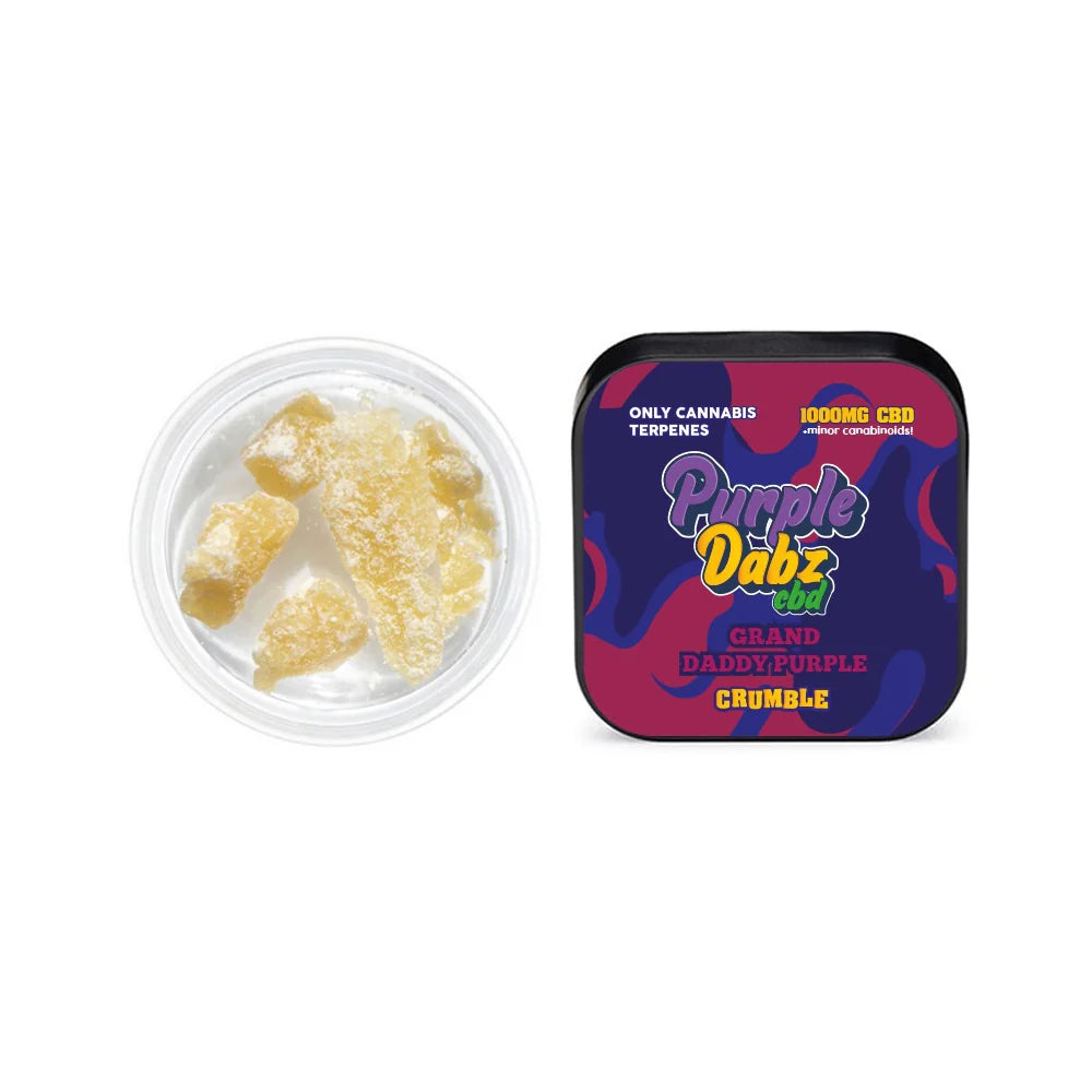 Purple Dank 1000mg CBD Crumble - Grand Daddy Purple (BUY 1 GET 1 FREE) | The CBD Hut