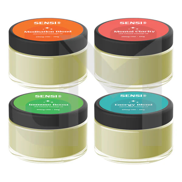 Sensi CBD 100mg CBD Massage Wax - 100g (BUY 1 GET 1 FREE) | The CBD Hut