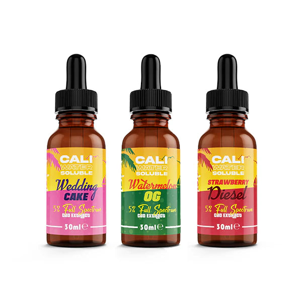 The Cali CBD Co 5% CBD Extract Water Soluble Oil - 30ml | The CBD Hut