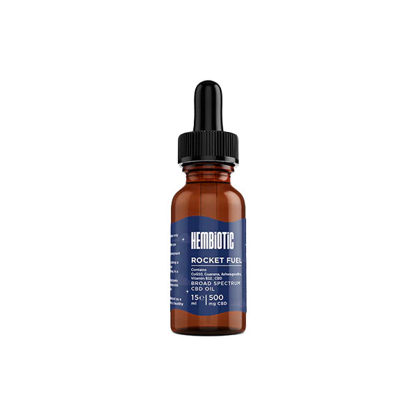 Hembiotic 500mg Functional CBD Oil - 15ml - Rocket Fuel | The CBD Hut