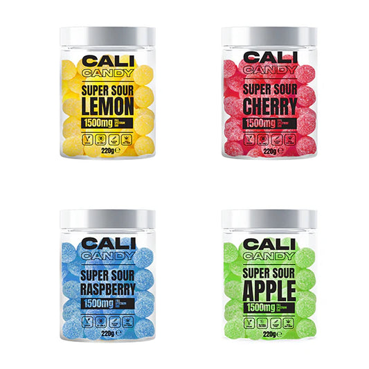 CALI CANDY MAX 1500mg Full Spectrum CBD Vegan Sweets  - 10 Flavours | The CBD Hut