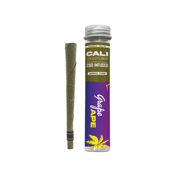 The Cali CBD Co 30mg CBD Infused Cordia Palm Cone - Grape Ape | The CBD Hut