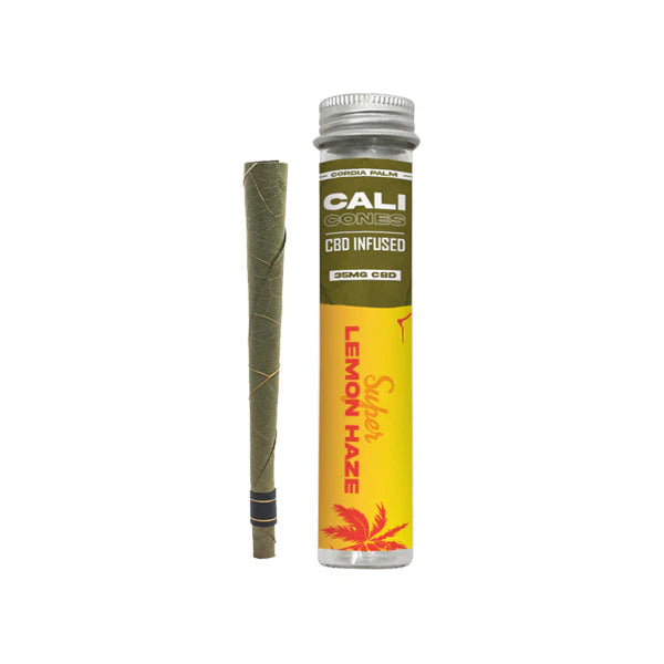 The Cali CBD Co 30mg CBD Infused Cordia Palm Cone - Super Lemon Haze | The CBD Hut