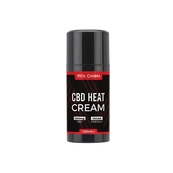 Vita Canna 1000mg CBD Heating Cream - 100ml | The CBD Hut