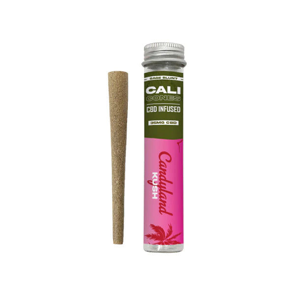 The Cali CBD Co 30mg CBD Infused Sage Cone - Candyland Kush | The CBD Hut