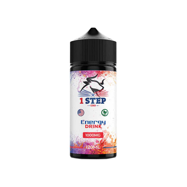 1 Step CBD 1000mg CBD E-liquid - Energy Drink | The CBD Hut