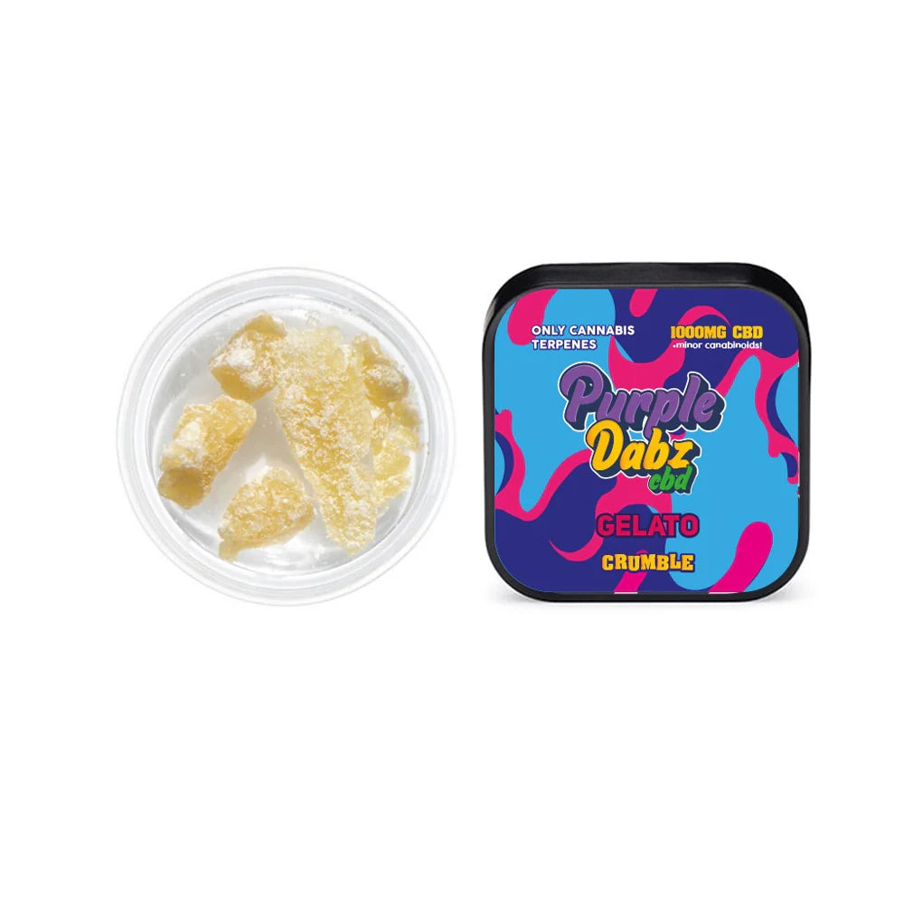 Purple Dank 1000mg CBD Crumble - Gelato (BUY 1 GET 1 FREE) | The CBD Hut