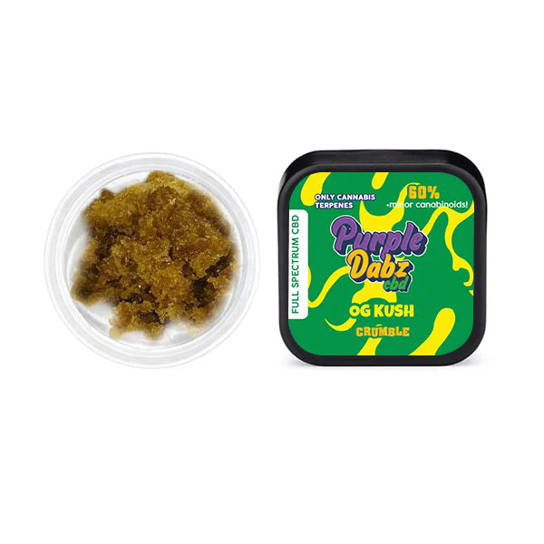 Purple Dank 60% CBD Crumble - 0.5g (BUY 1 GET 1 FREE) - OG Kush | The CBD Hut