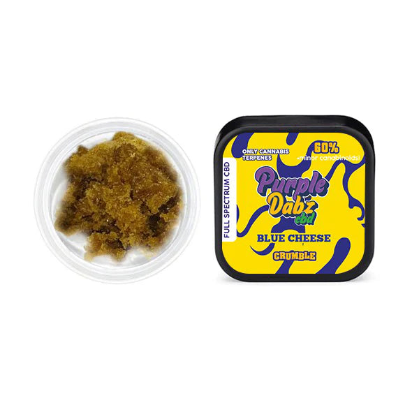 Purple Dank 60% CBD Crumble - 0.5g (BUY 1 GET 1 FREE) - Blue Cheese | The CBD Hut