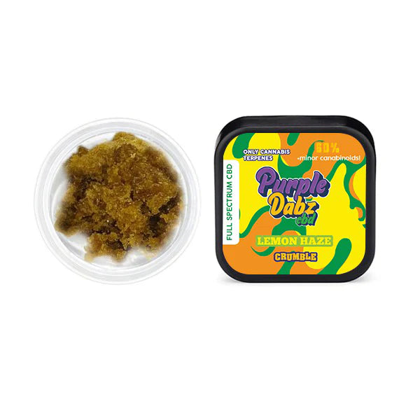 Purple Dank 60% CBD Crumble - 0.5g (BUY 1 GET 1 FREE) - Lemon Haze | The CBD Hut