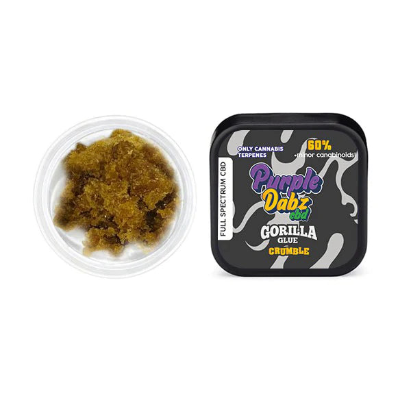 Purple Dank 60% CBD Crumble - 0.5g (BUY 1 GET 1 FREE) - Gorilla Glue | The CBD Hut