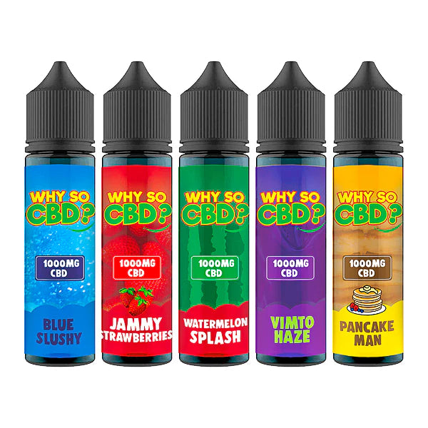 Why So CBD? 1000mg CBD E-Liquid - 60ml | The CBD Hut