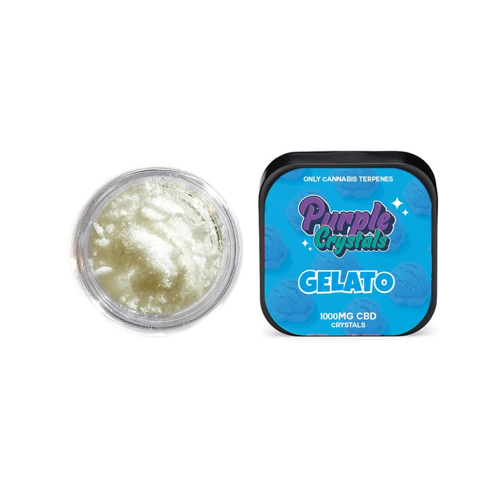 Purple Dank 1000mg CBD Crystals - Gelato (BUY 1 GET 1 FREE) | The CBD Hut