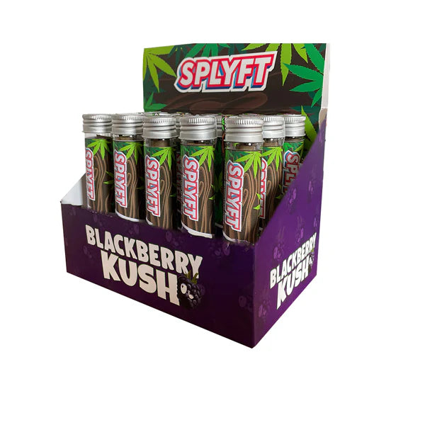 SPLYFT Cannabis Terpene Infused Hemp Blunt Cones – Blackberry Kush | The CBD Hut