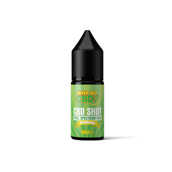 Why So CBD? 600mg Full Spectrum CBD Shot - 10ml | The CBD Hut
