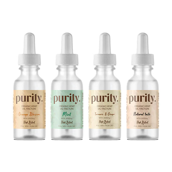 Purity 3000mg Potent CBD Hemp Oil - 30ml | The CBD Hut