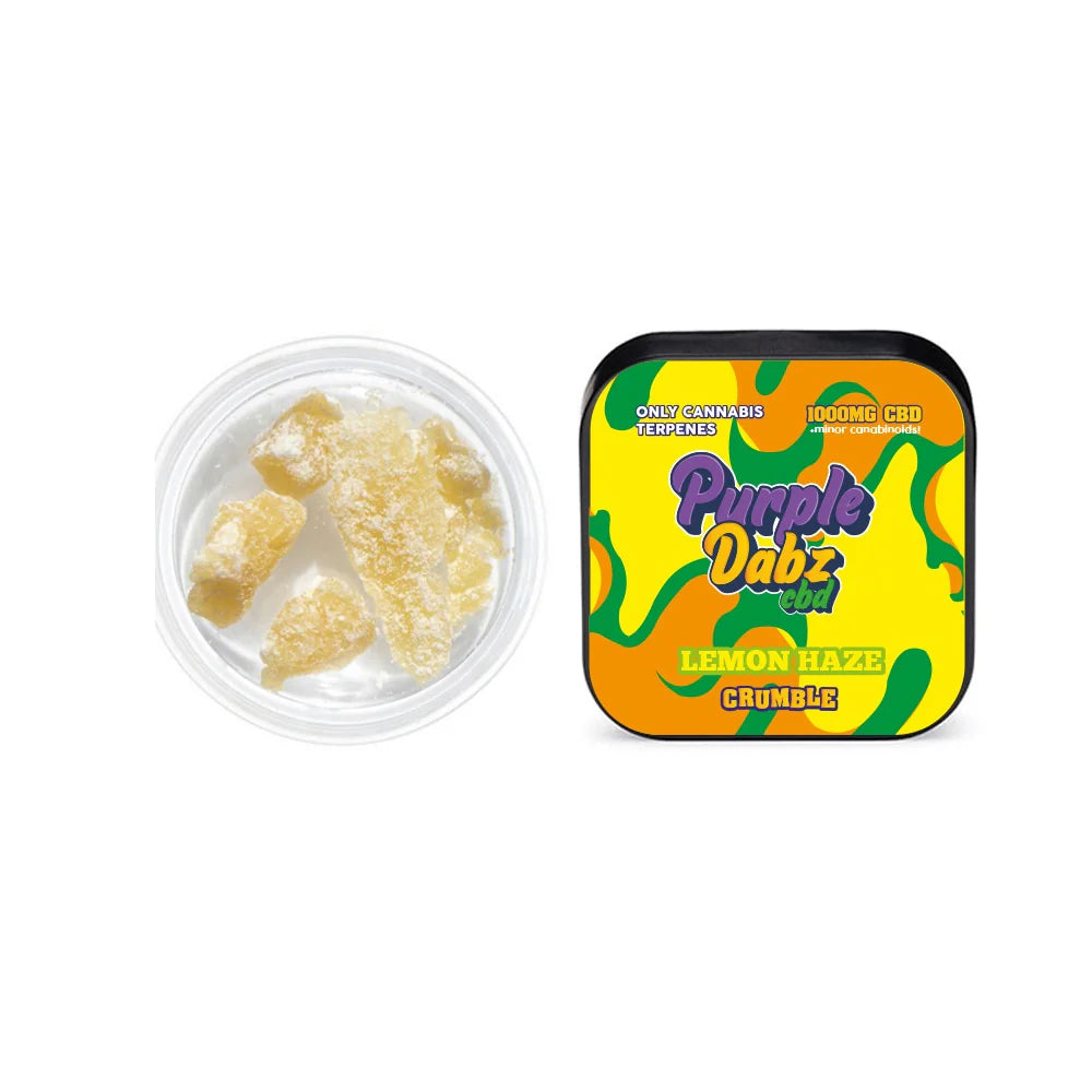 Purple Dank 1000mg CBD Crumble - Lemon Haze (BUY 1 GET 1 FREE) | The CBD Hut