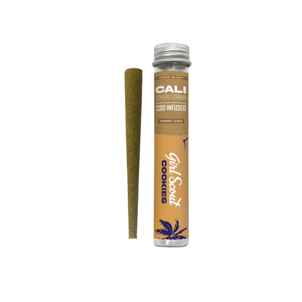 The Cali CBD Co 30mg CBD Infused Hemp Cone - Girl Scout Cookies | The CBD Hut
