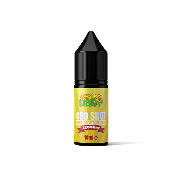 Why So CBD? 1200mg CBD Shot - 10ml | The CBD Hut