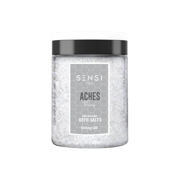 Sensi CBD 1000mg CBD Infused Bath Salts - Aches & Pains (BUY 1 GET 1 FREE) | The CBD Hut