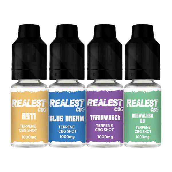 Realest CBD 1000mg CBG Terpene Booster Shot - 10ml (BUY 1 GET 1 FREE) | The CBD Hut