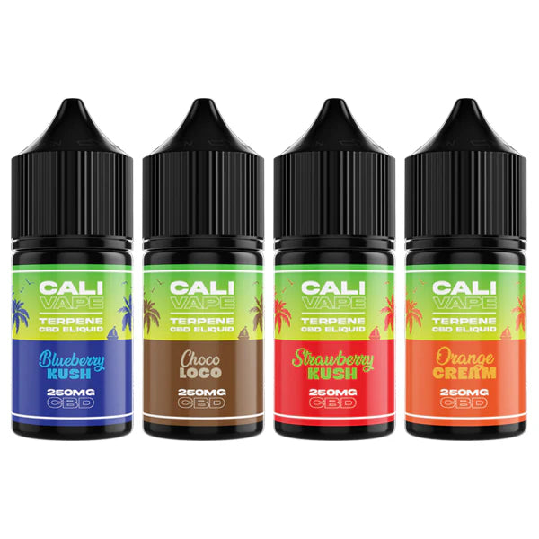 The Cali CBD Co 250mg CBD E-Liquid - 10ml (60PG/40VG) | The CBD Hut