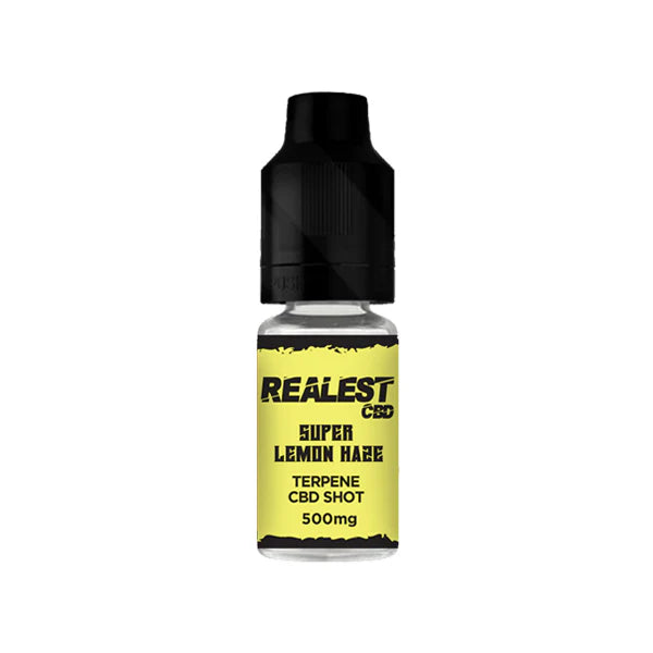 Realest CBD 500mg CBD Terpene Booster Shot - Super Lemon Haze (BUY 1 GET 1 FREE) | The CBD Hut