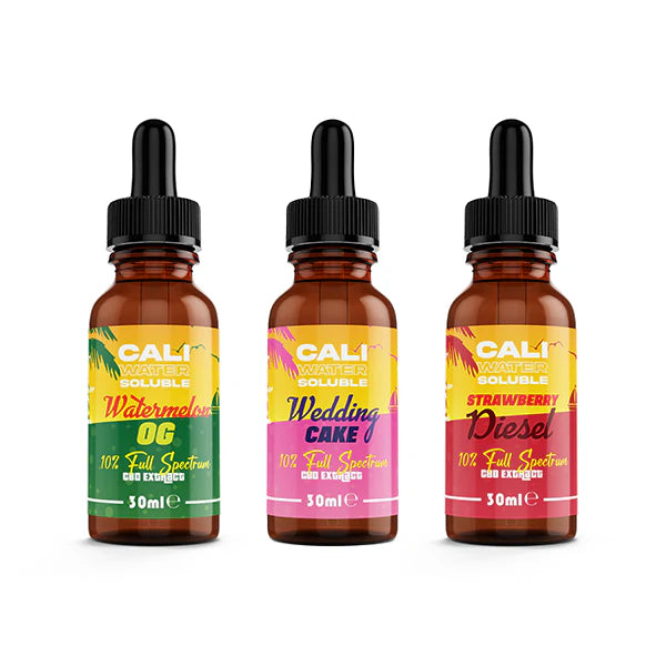 The Cali CBD Co 10% CBD Water Soluble Extract Oil - 30ml | The CBD Hut