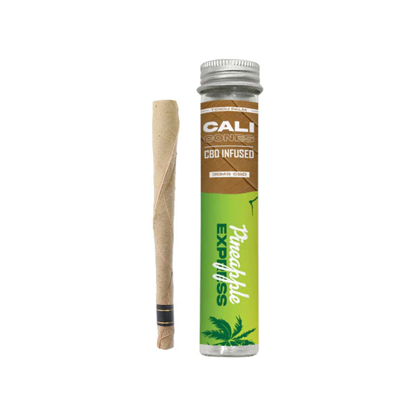 The Cali CBD Co 30mg CBD Infused Tendu Palm Cone - Pineapple Express | The CBD Hut