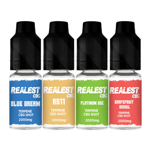 Realest CBD 2000mg CBG Terpene Booster Shot - 10ml (BUY 1 GET 1 FREE) | The CBD Hut