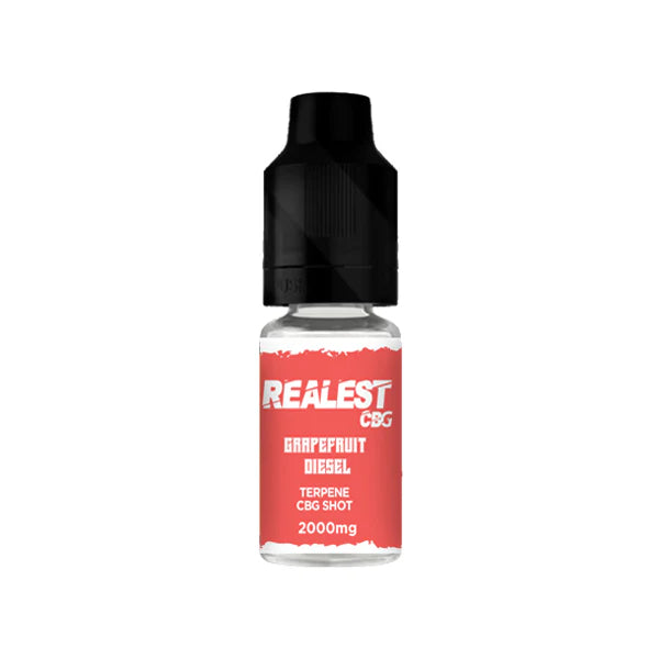 Realest CBD 2000mg CBG Terpene Booster Shot - Grapefruit Diesel (BUY 1 GET 1 FREE) | The CBD Hut