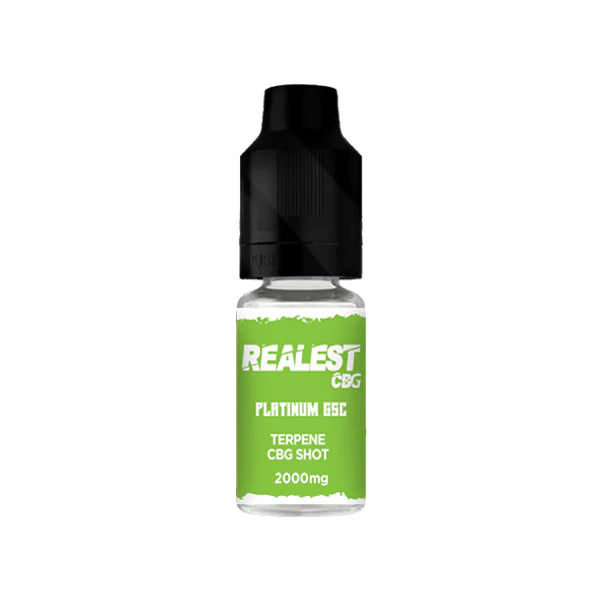Realest CBD 2000mg CBG Terpene Booster Shot - Platinum GSC (BUY 1 GET 1 FREE) | The CBD Hut