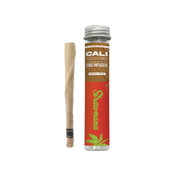 CALI CONES 30mg CBD Infused Tendu Palm Cone - Strawnana | The CBD Hut