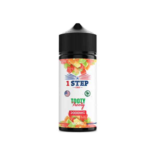 1 Step CBD 2000mg CBD E-liquids - Tooty Frooty | The CBD Hut