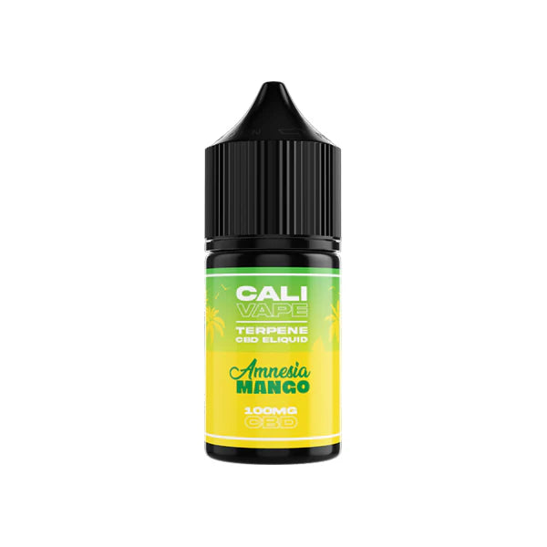 The Cali CBD Co CALI VAPE 100mg CBD E-Liquid - Amnesia Mango (60PG/40VG) | The CBD Hut