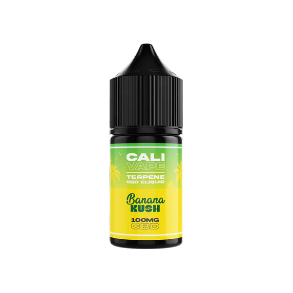 The Cali CBD Co CALI VAPE 100mg CBD E-Liquid - Banana Kush (60PG/40VG) | The CBD Hut