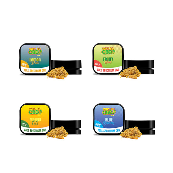 Why So CBD? 80% Full Spectrum CBD Crumble - 1g | The CBD Hut
