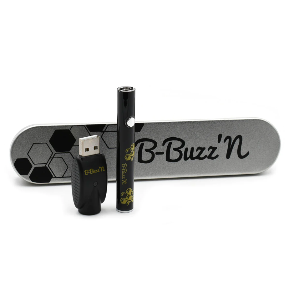 Just CBD B-Buzz'n 510 Thread Vape Pen - Black | The CBD Hut