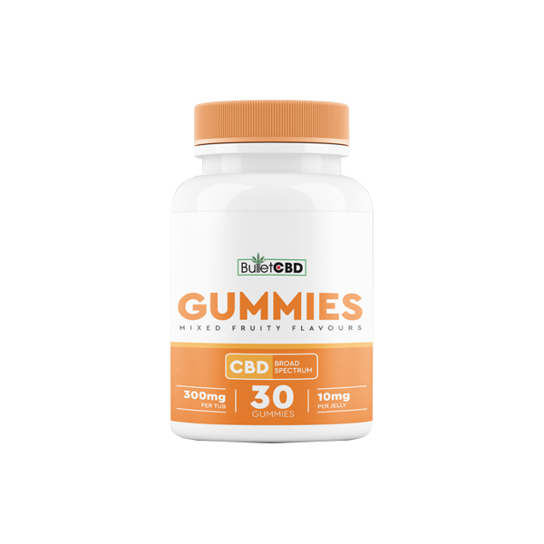 Bullet CBD 300mg Broad Spectrum CBD Gummies - 30 Pieces | The CBD Hut