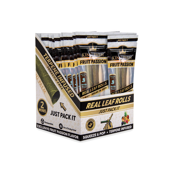 King Palm Mini 1G Rolls - 20 Pack Display - Fruit Passion | The CBD Hut